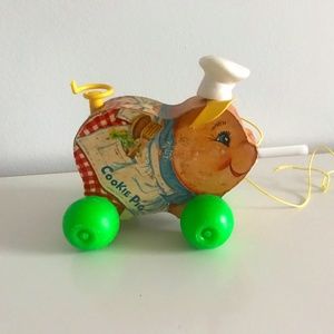 Vintage 1960s Fisher Price Cooking Pig